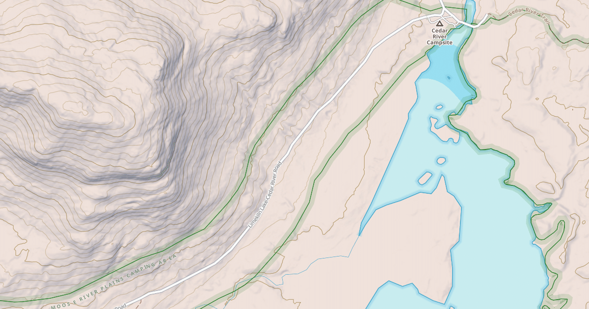 Map preview of Northville-Placid Trail