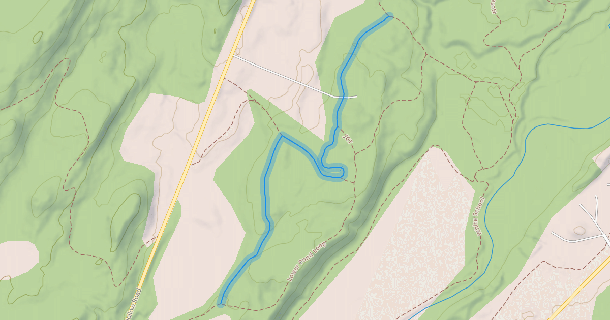 Map preview of Upper Pond Loop