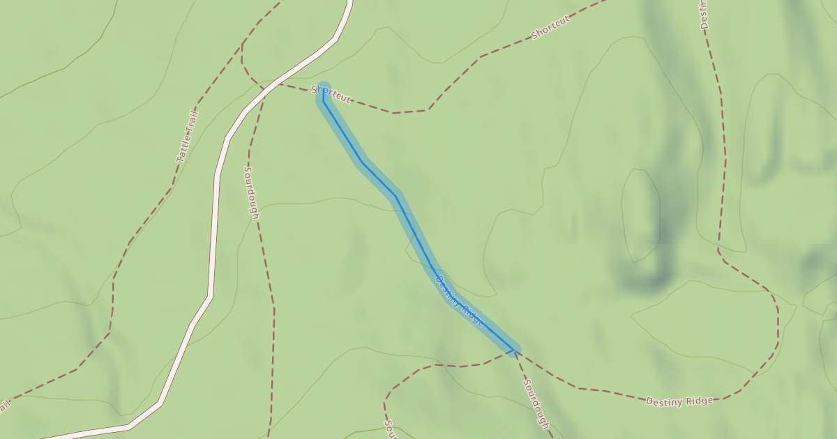 Map preview of Destiny Ridge