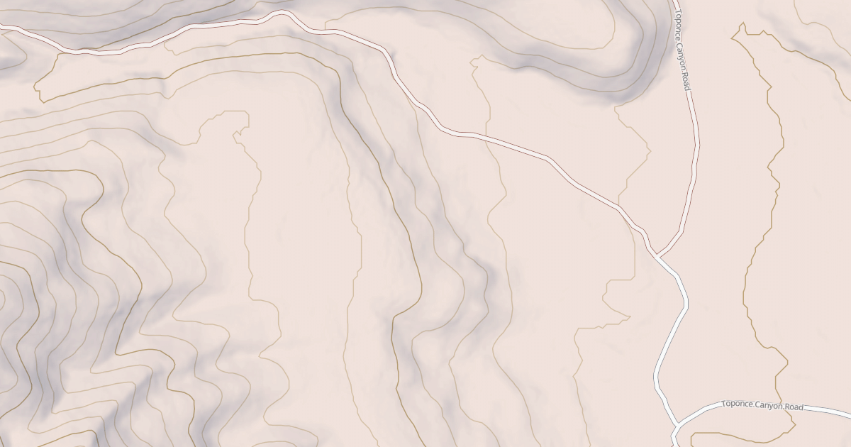 Map preview of MIDDLE FORK TOPONCE