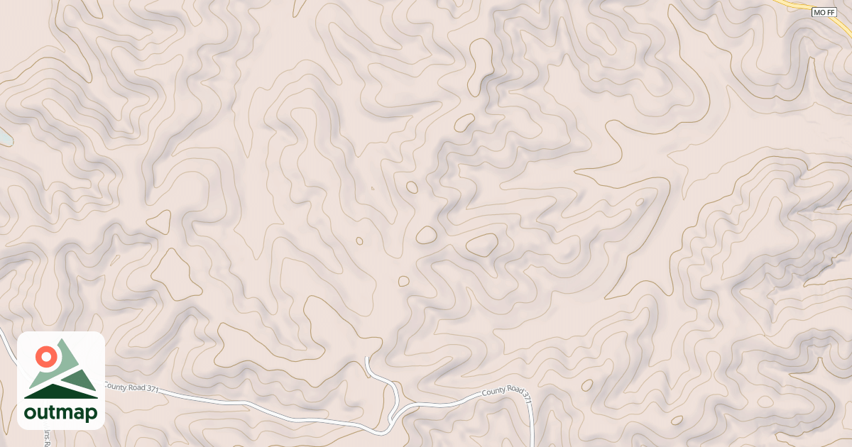 Map of BROWN'S RIDGE