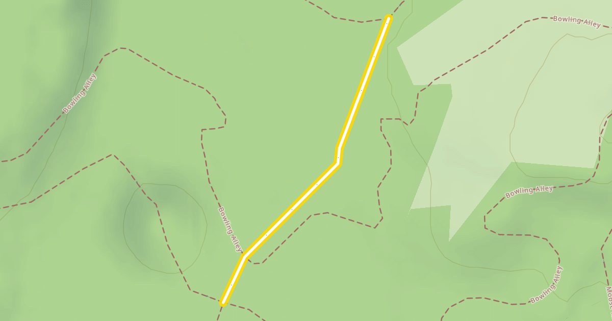 Map preview of Four Corners Connector Trail