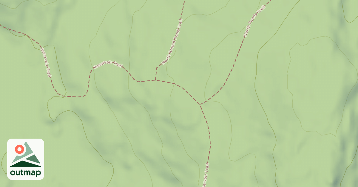 Map of Reservoir Trail