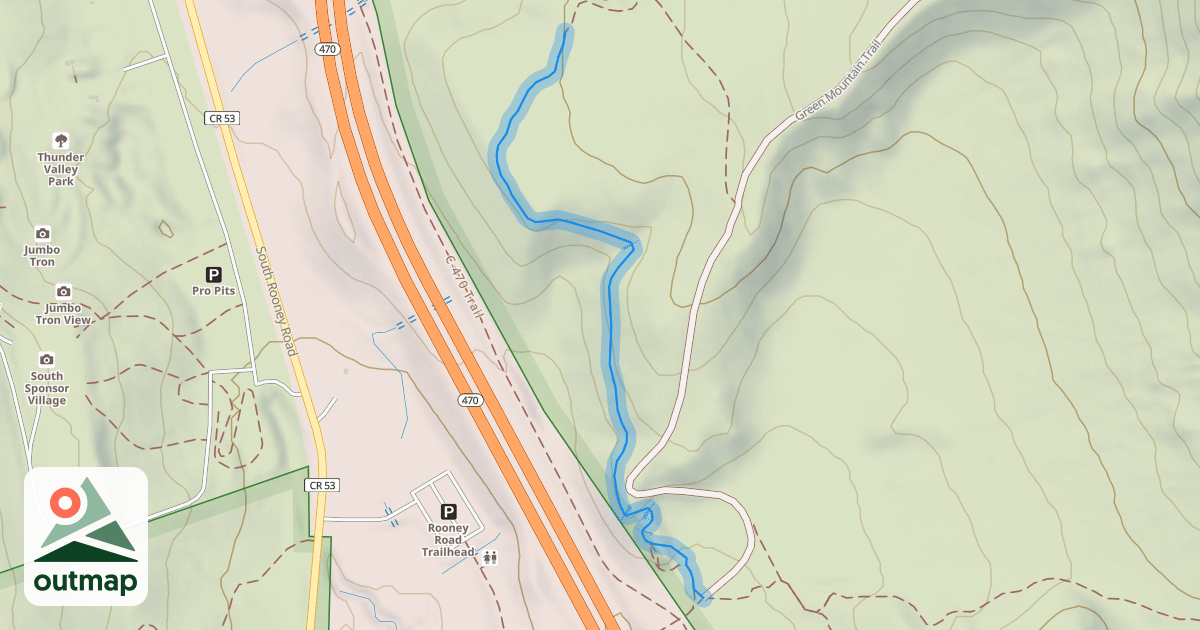 Map of Box o' Rox Connector
