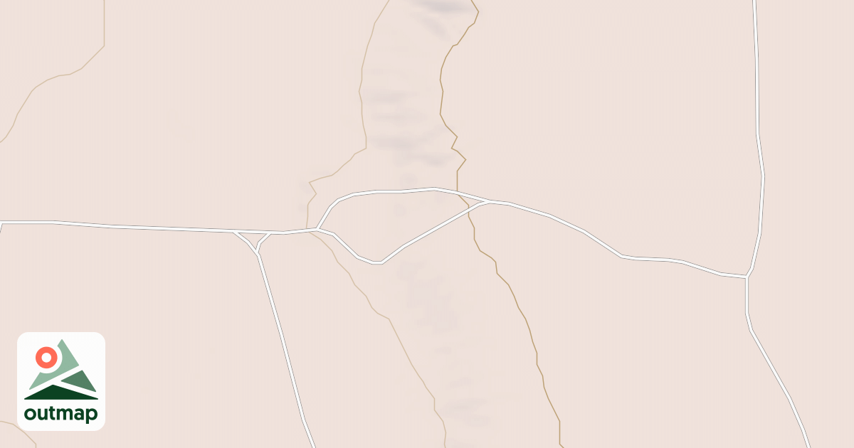 Map of Hackberry Trail System - Lease Road