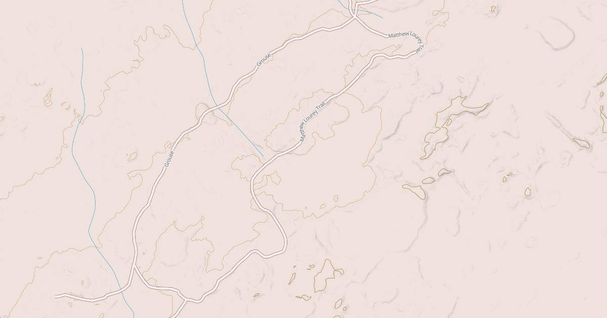 Map preview of Matthew Lourey State Trail