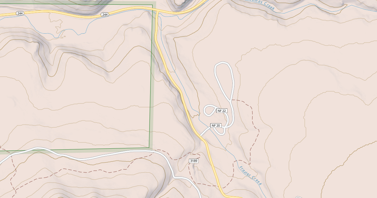 Map preview of Tower Mtn Road 5226
