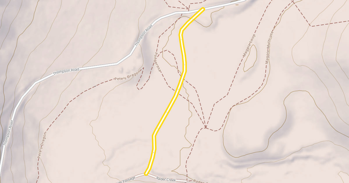 Map preview of Lower Inside Passage