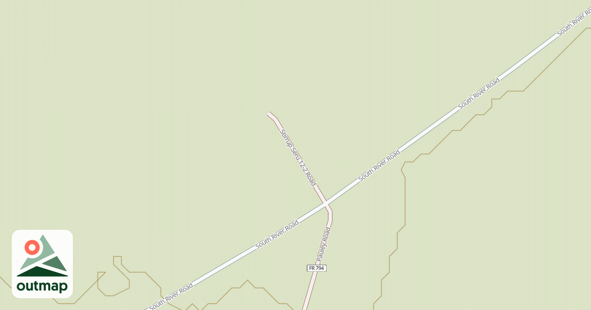 Map of STIRRUP SERU 12-2