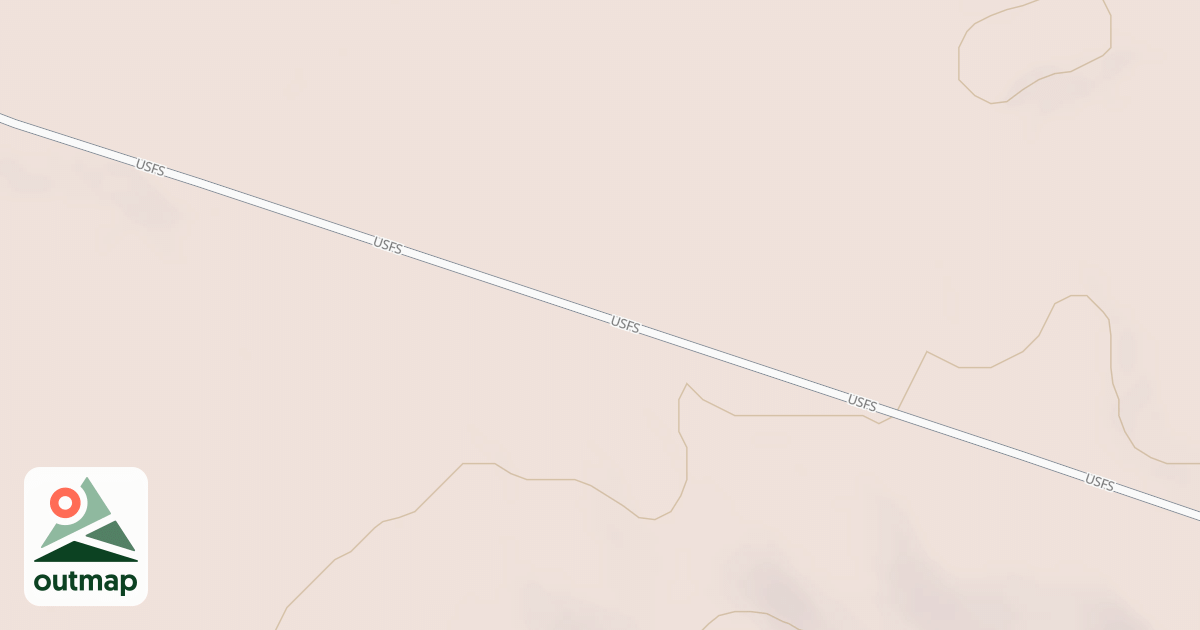 Map of Twin Lakes Road