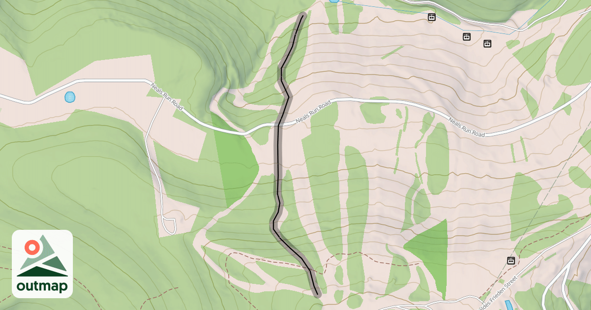 Map of Yodeler Trail