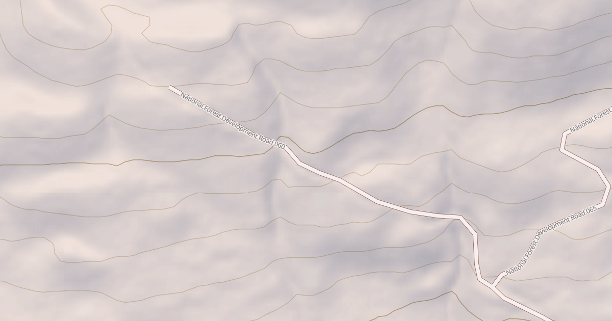 Map preview of USFS Motor Vehicle Use Map Roads {0EAB042C-F7B5-419D-B54C-2DC547600AA5}