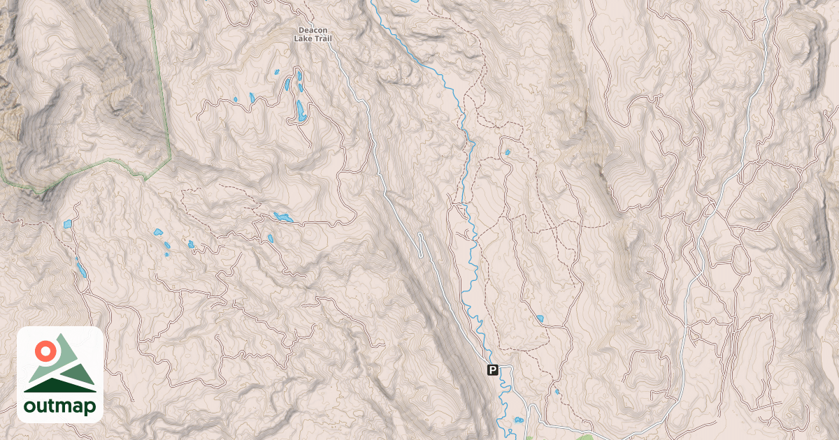 Map of PARQUE CREEK