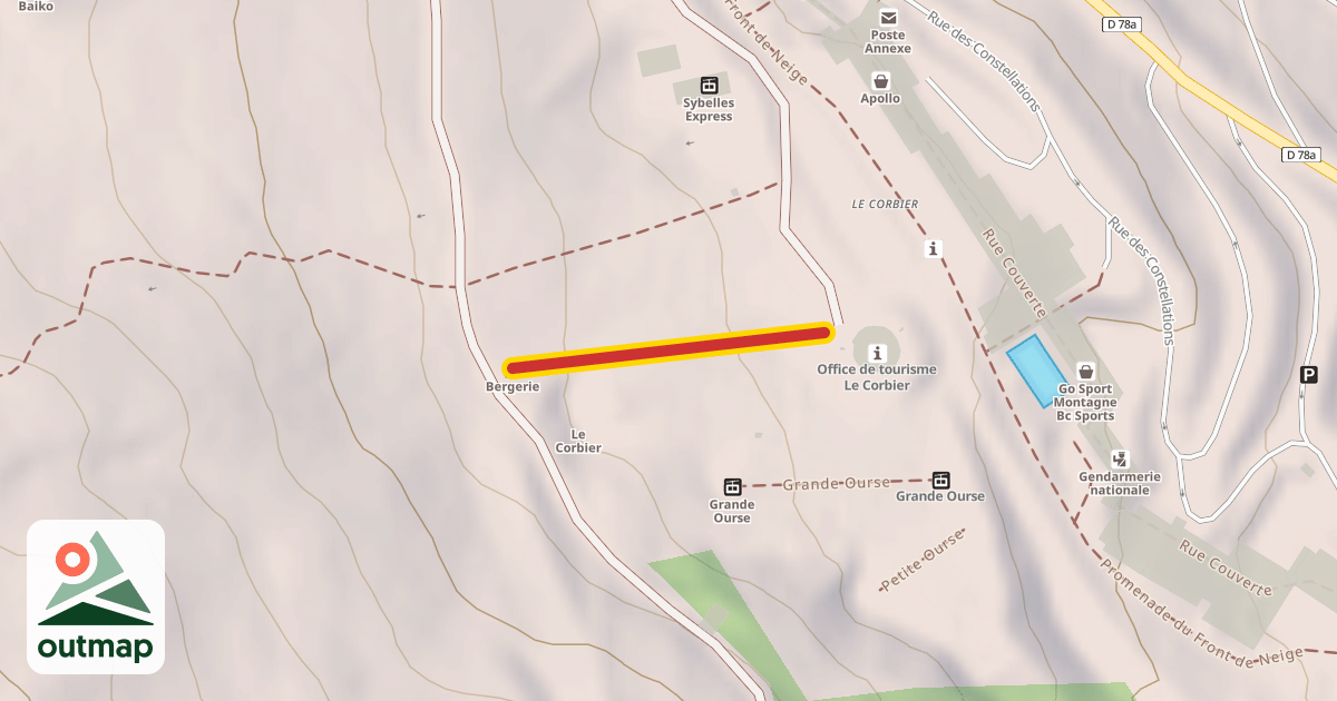 Map of Berger