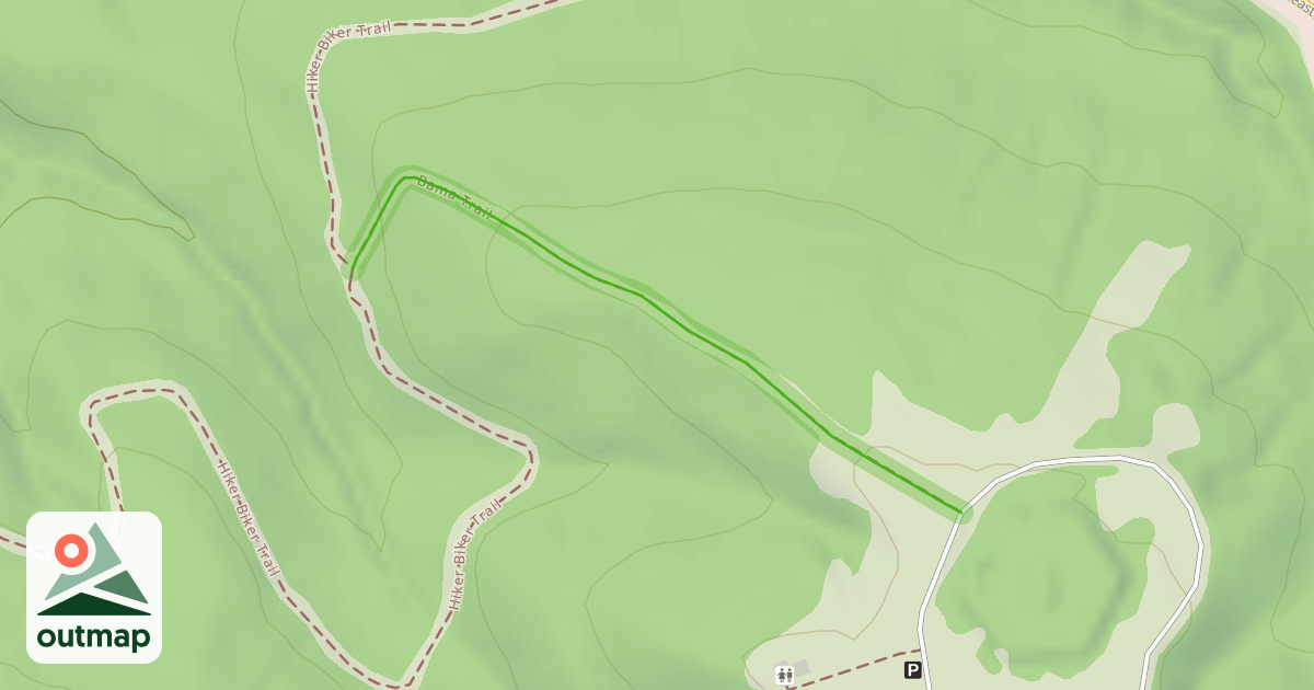 Map of Bama Trail in District of Columbia