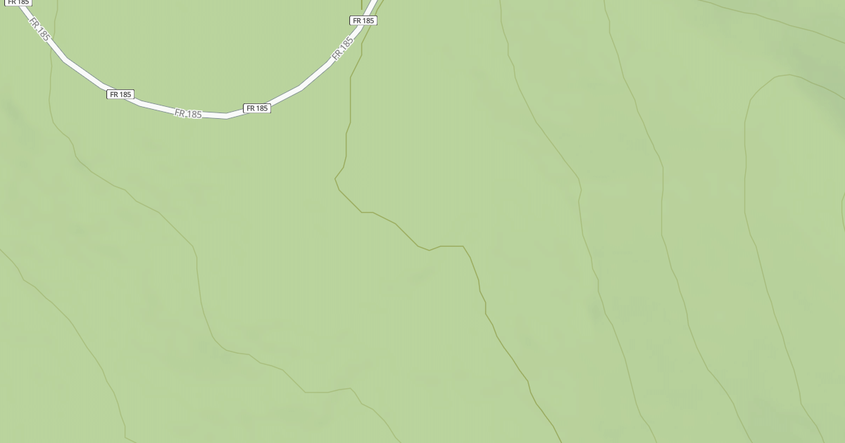 Map preview of USFS National Forest System Roads {26522AAB-3772-47B6-B3C9-770DDD484BA2}