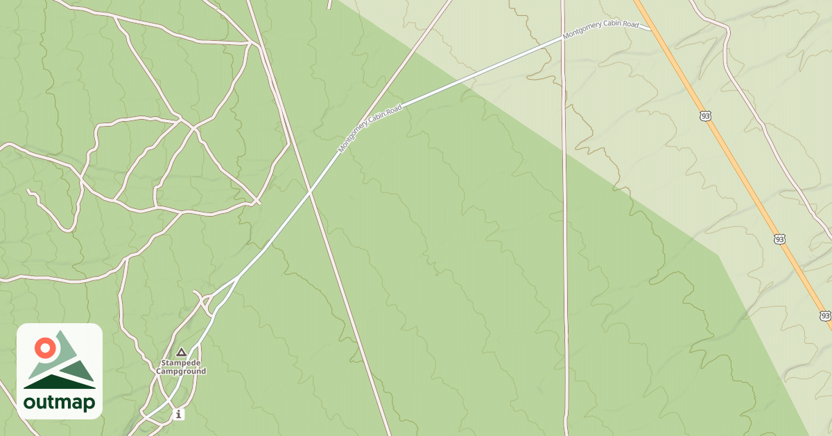 Map of Access Route