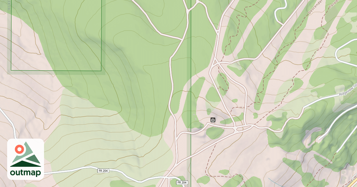 Map of USFS Motor Vehicle Use Map Roads {8CA1572F-BB91-4B7D-961D-DAE508F4F4F2}