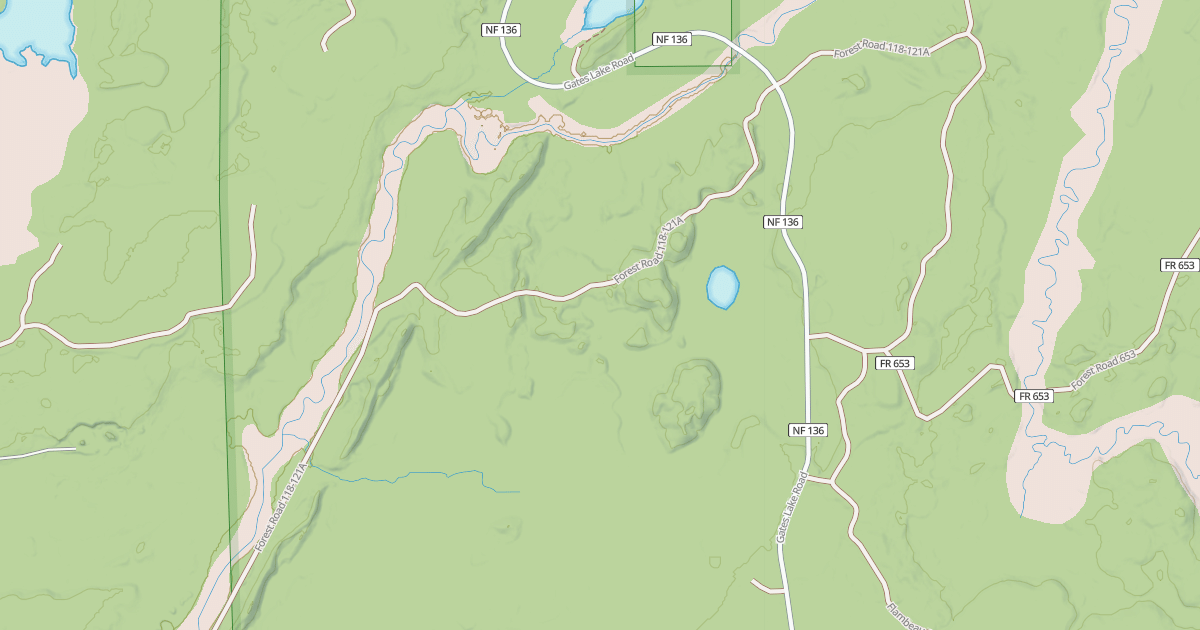 Map preview of Price County Snowmobile-121a