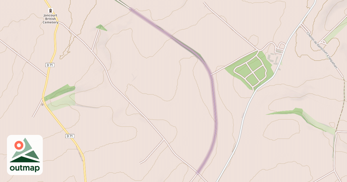 Map of Chemin de Prezelle
