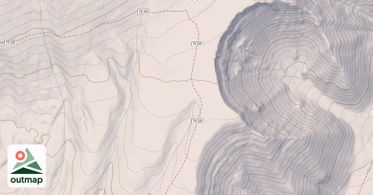 Map of Trail Spring Atv in Archuleta