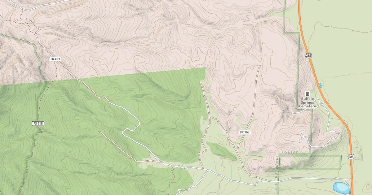 Map preview of PONY PARK