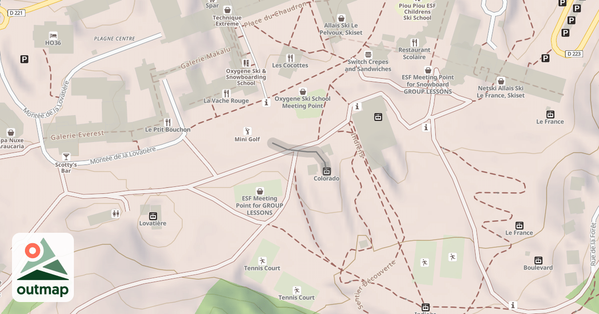 Map of Accès Colorado