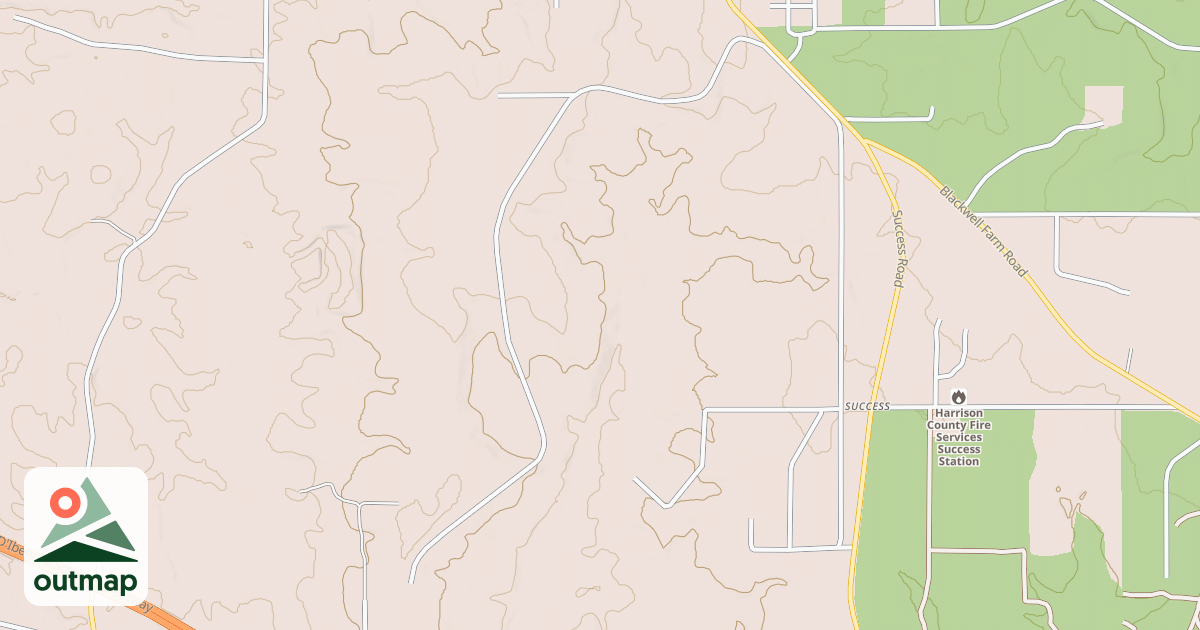 Map of SAND HILL