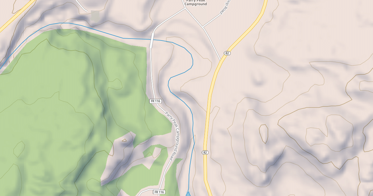 Map preview of PARRY PEAK CG