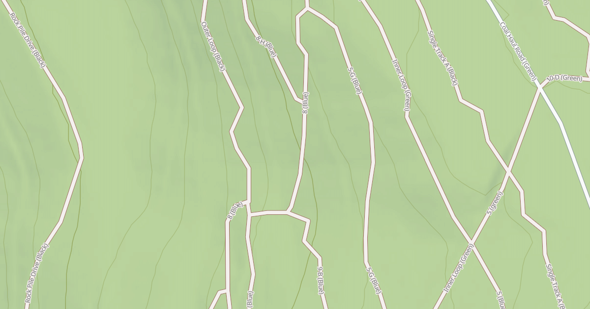 Map preview of Rock Run ATV Trails