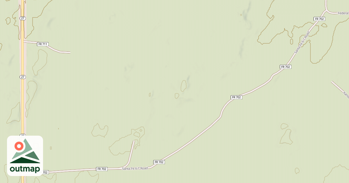 Map of SANTA FE 6-1