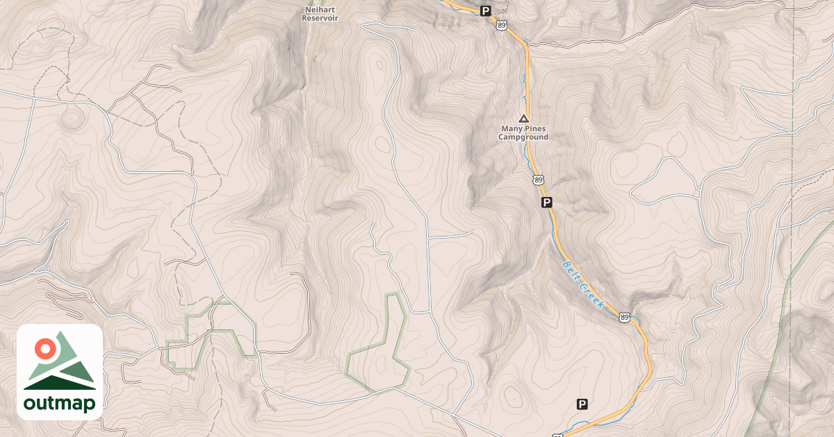 Map of POWERLINE