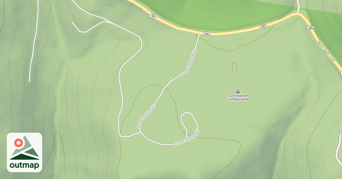 Map of CUNNINGHAM CG