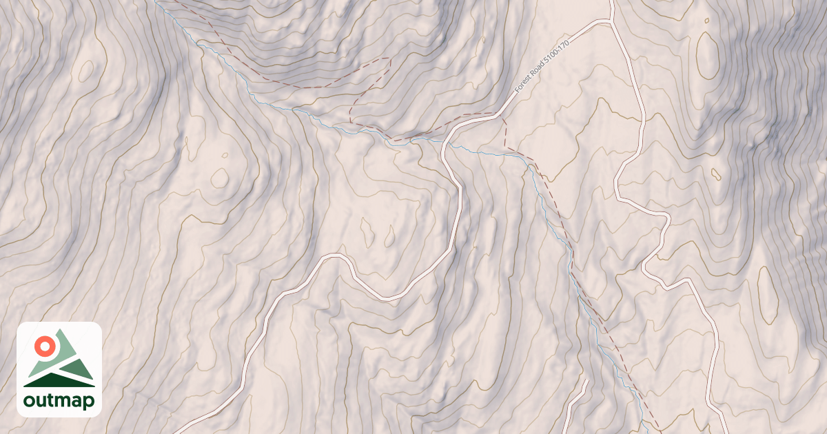 Map of FALLS T.S. FY 90
