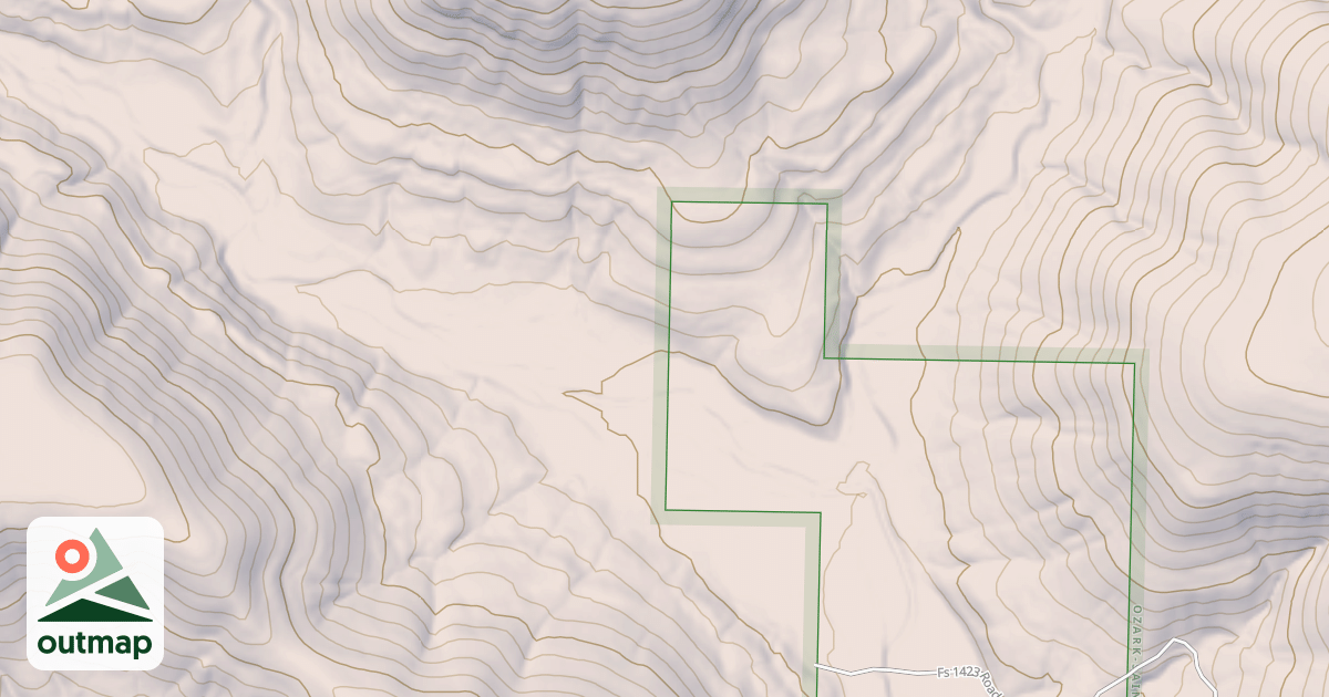 Map of USFS Motor Vehicle Use Map Roads {3E2E6062-6902-4D57-9103-66F68AD0AB65}