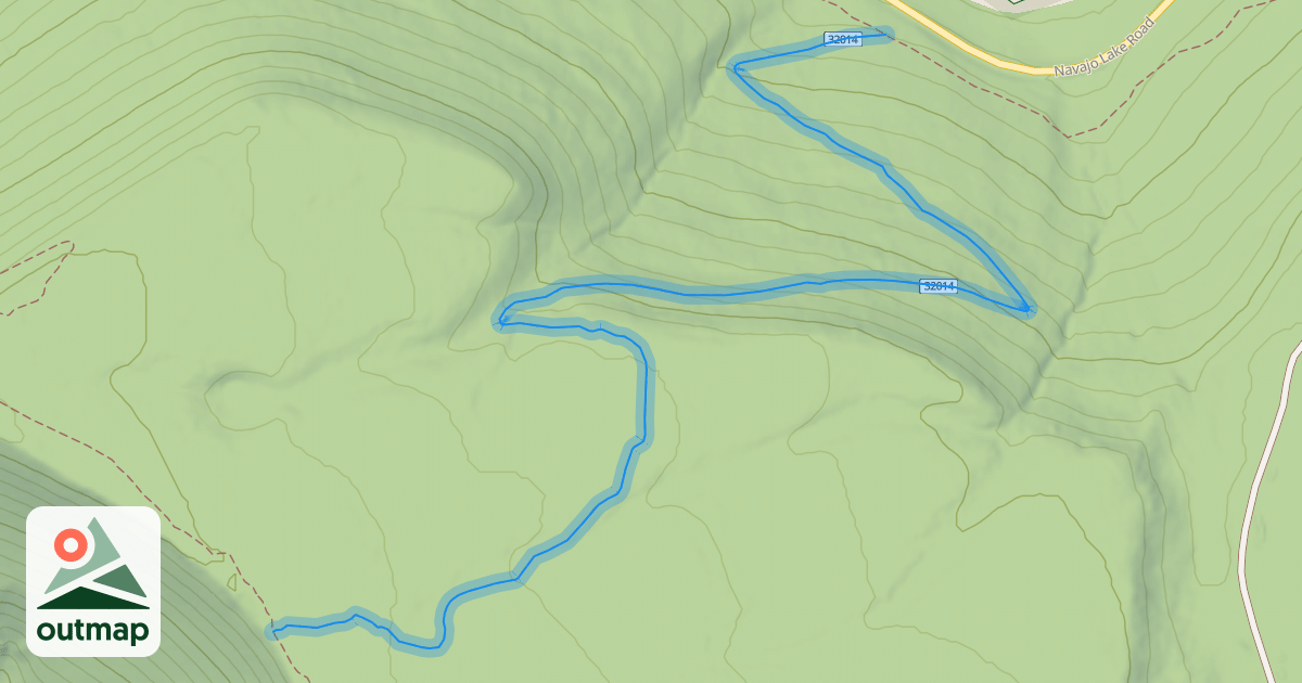 Map of Dike Trail