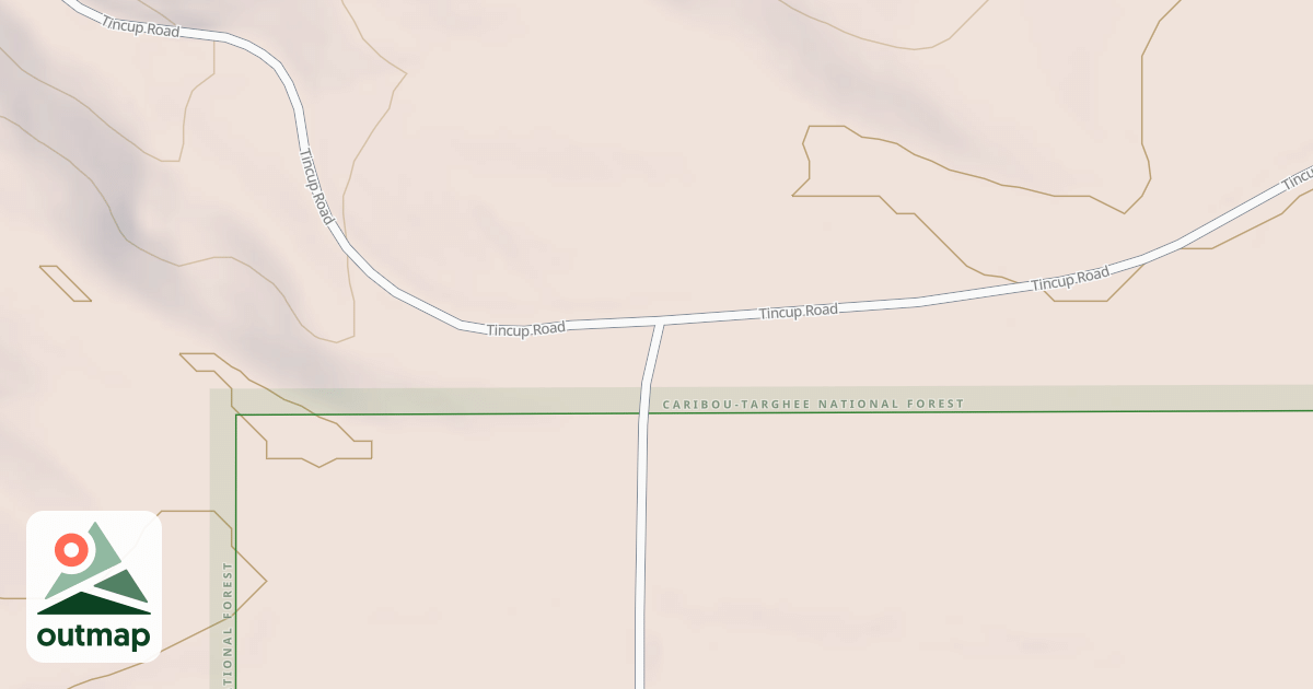 Map of BRIDGE CREEK PRIVATE ACCESS 1