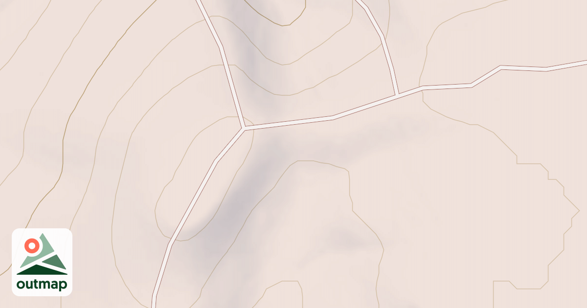 Map of Radar Hill OHV Trails
