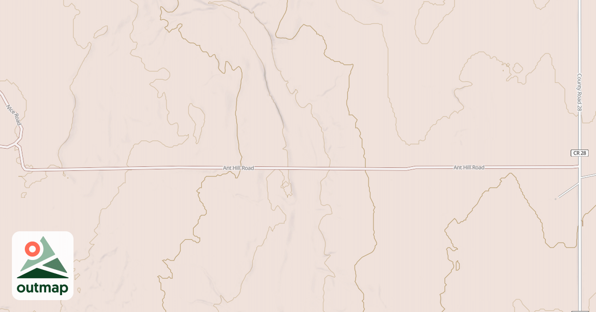 Map of ANT HILL