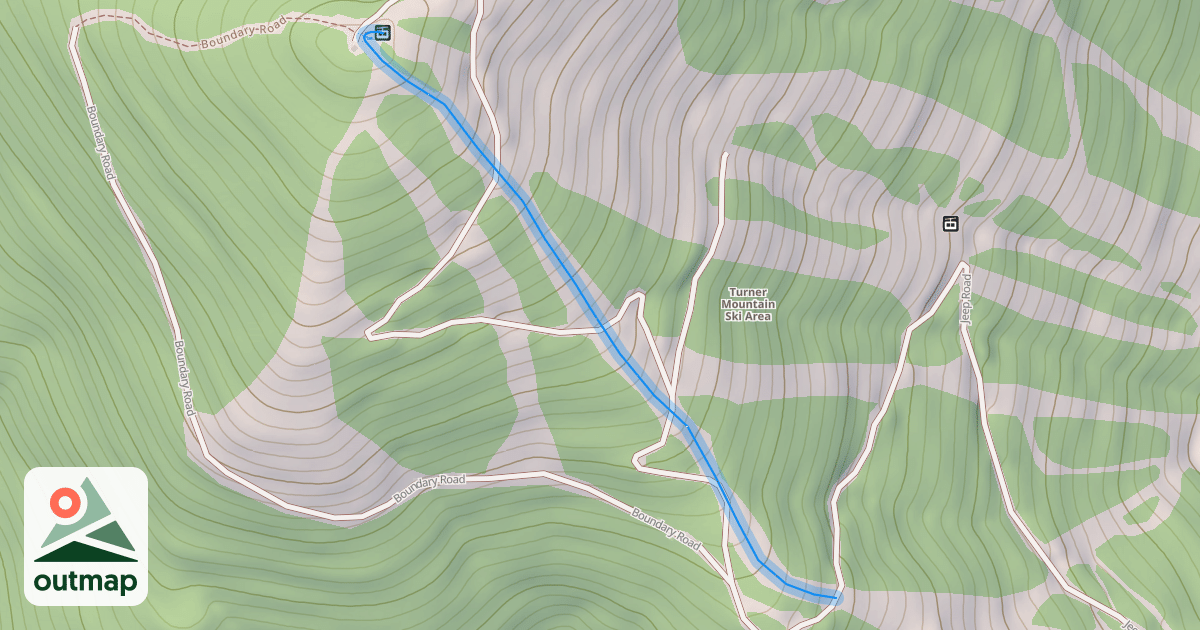 Map of Pneumonia Ridge