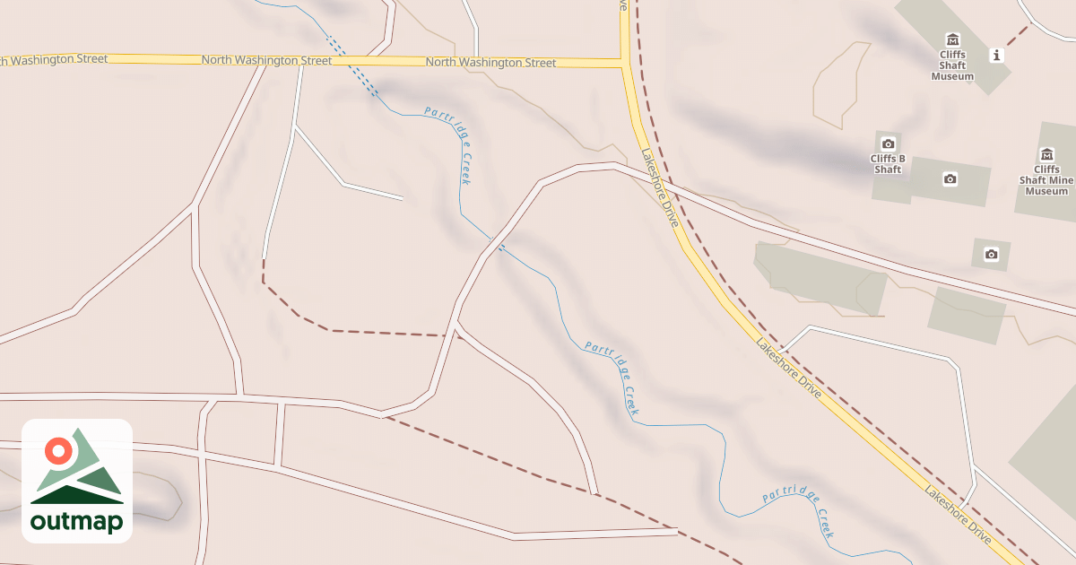 Map of Iron Ore Heritage Trail