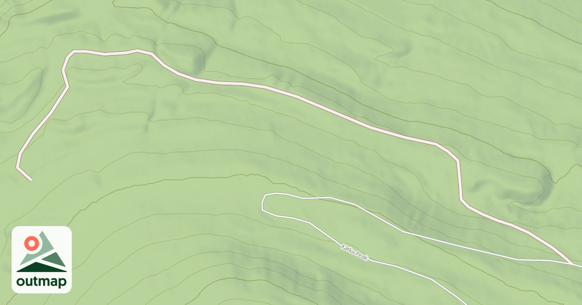 Map of KATKA PEAK A