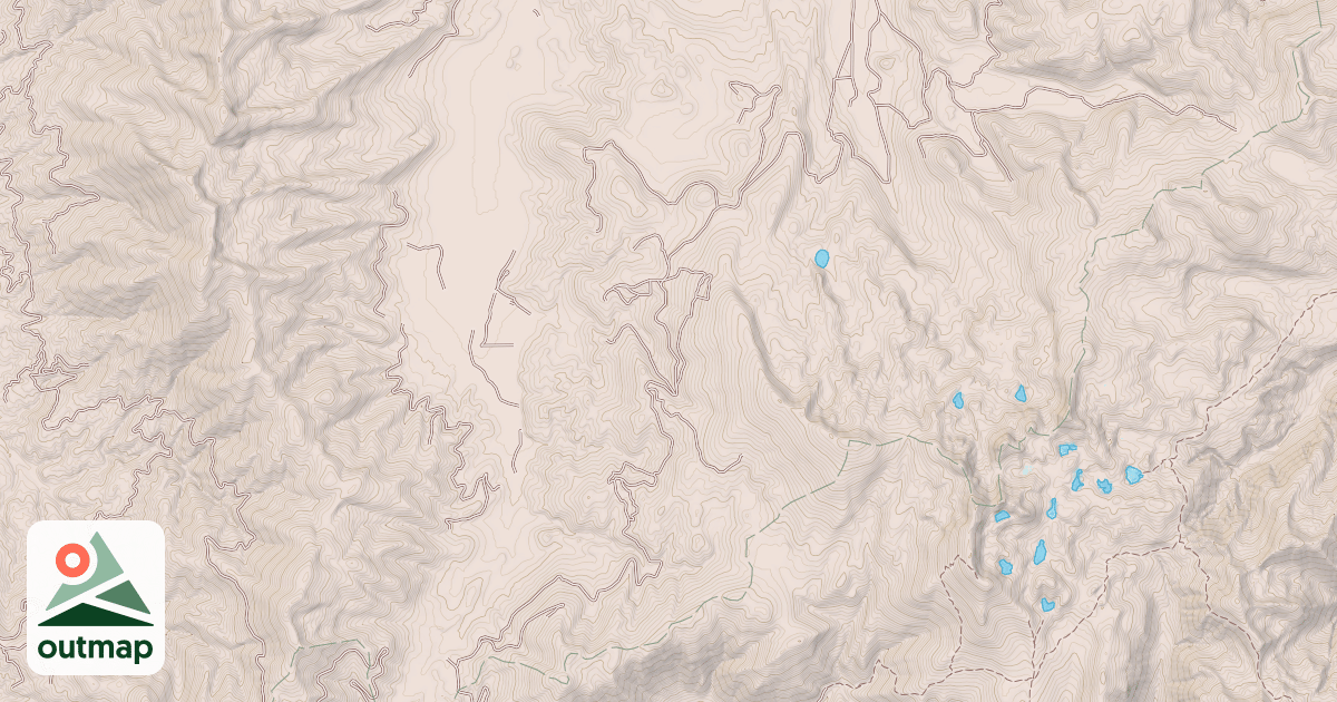 Map of EASTSIDE ROAD