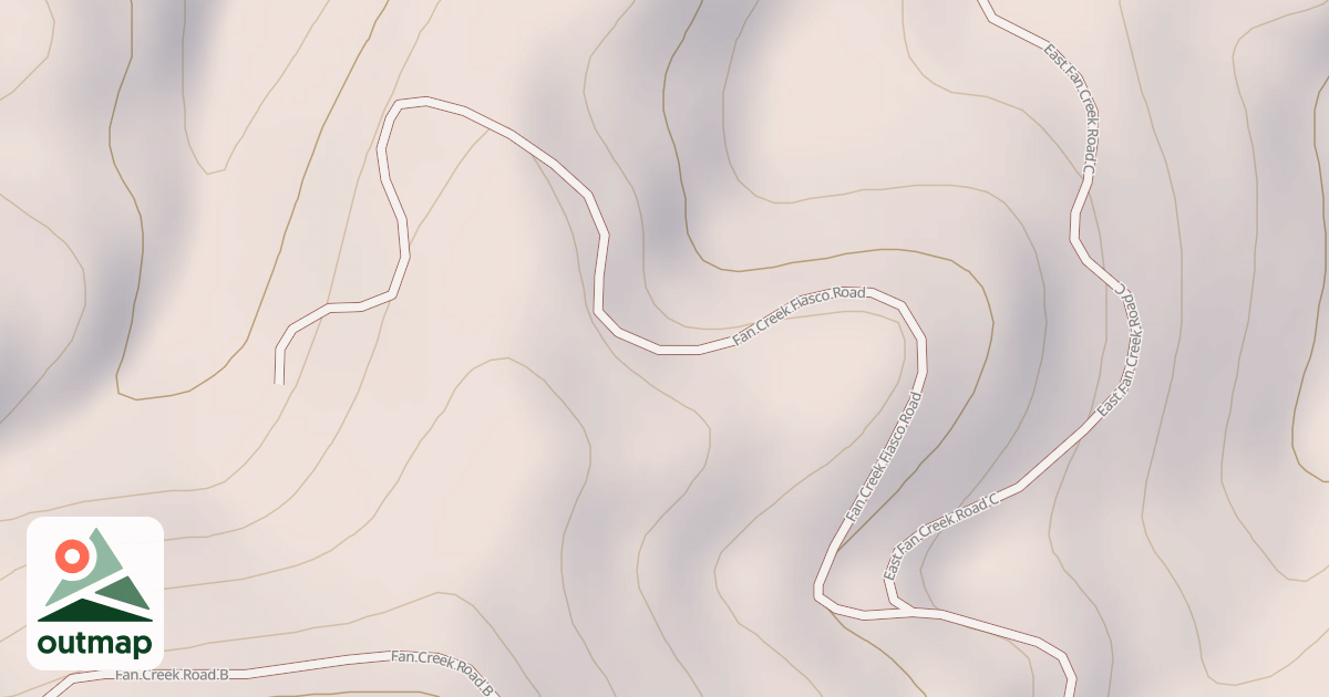 Map of FAN CREEK FIASCO