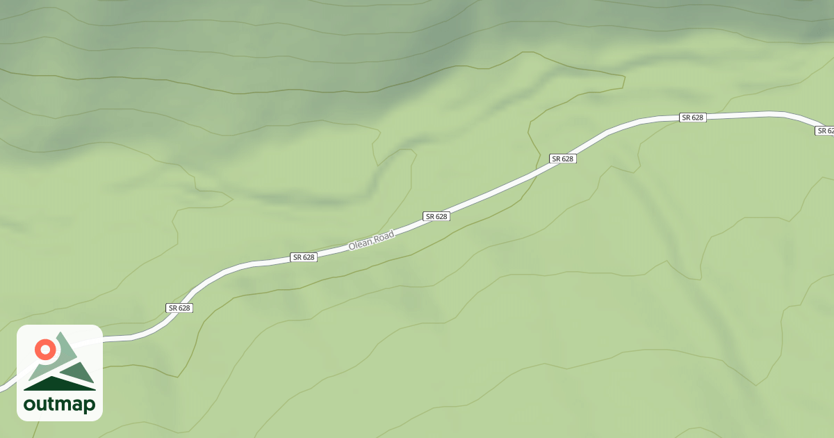 Map of OLEAN