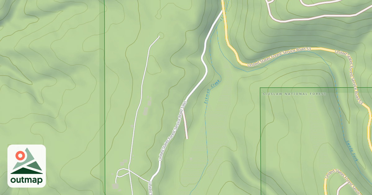 Map of USFS National Forest System Roads {13021159-77E0-43F3-8F97-94954197ED0D}