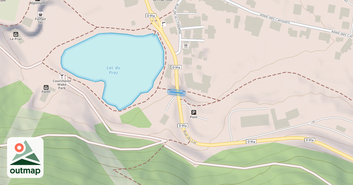 Map of Brigues