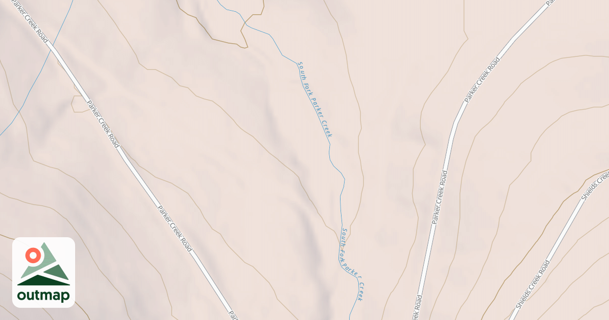 Map of CAMP SITE SPUR