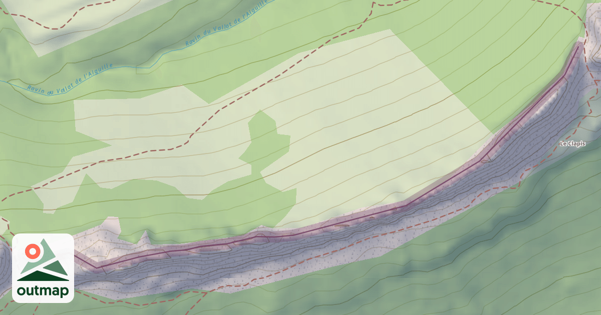 Map of Climbing Site
