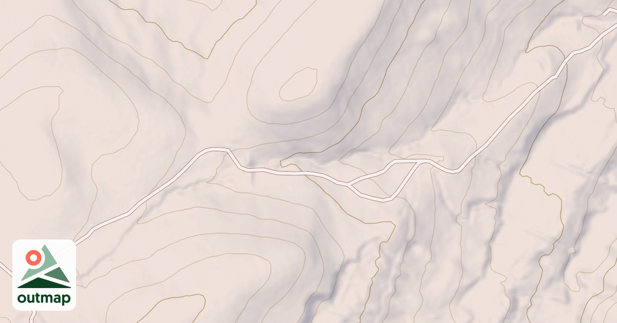 Map of IOWA CREEK